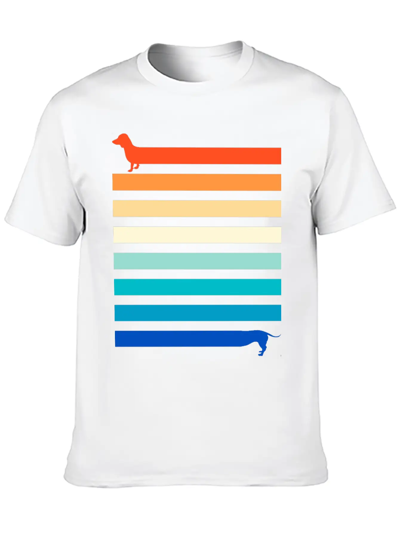 Dog Friend Retro Outfit, Best Friend Dog Dachshund Classic Cotton Tee – Unisex Comfort For Any Season