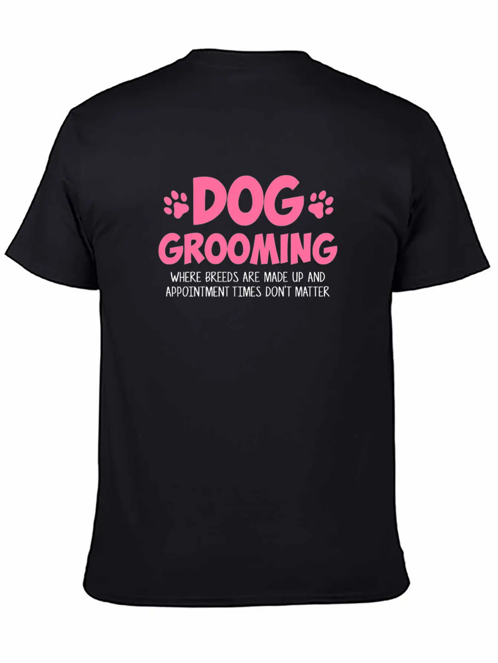 Dog Grooming Where Breeds, Dog Groomer Unisex Casual T-Shirt – Clean Design For Daily Comfort