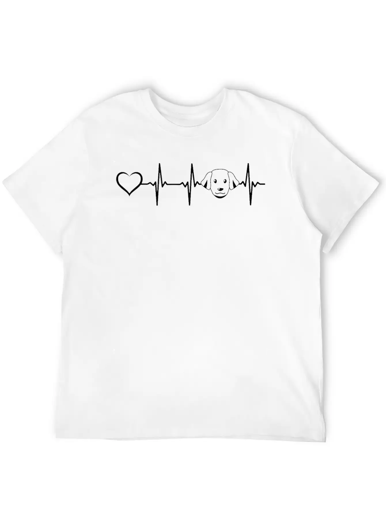 Dog Heartbeat Dog Owner Cute Dog Lover Funny Dog Classic Cotton Tee – Unisex Comfort For Any Season