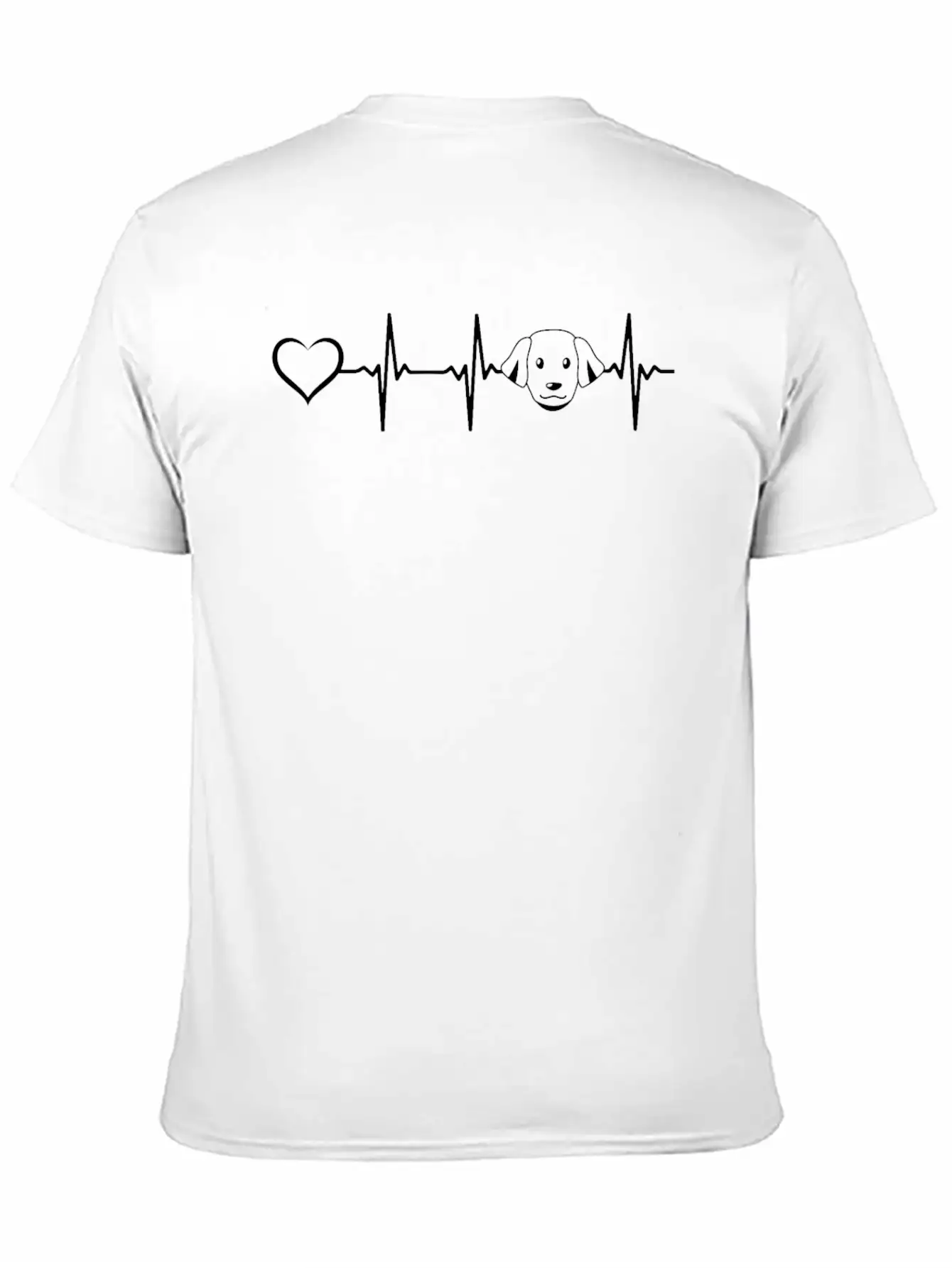 Dog Heartbeat Dog Owner Cute Dog Lover Funny Dog Classic Cotton Tee – Unisex Comfort For Any Season