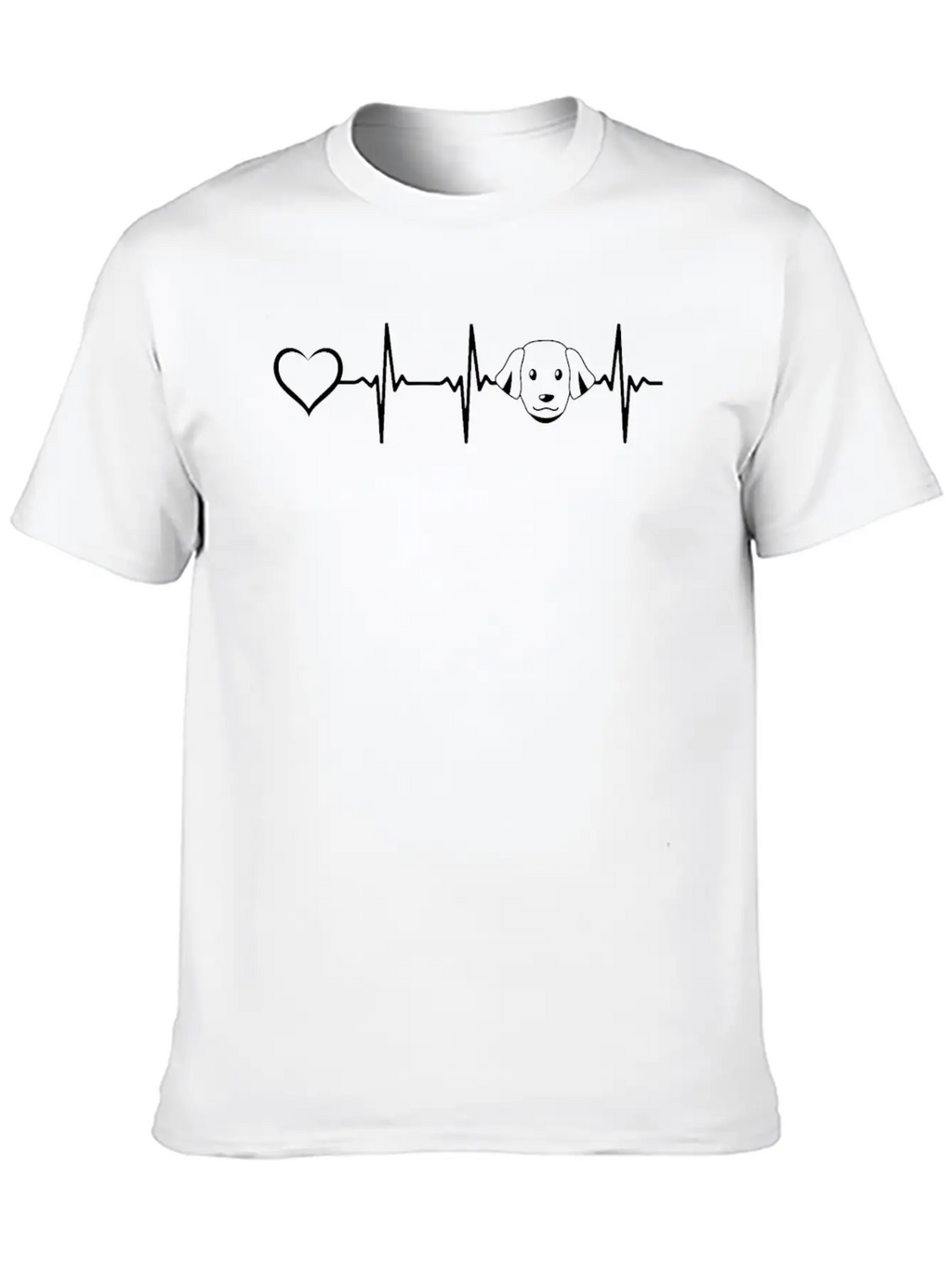 Dog Heartbeat Dog Owner Cute Dog Lover Funny Dog Classic Cotton Tee – Unisex Comfort For Any Season
