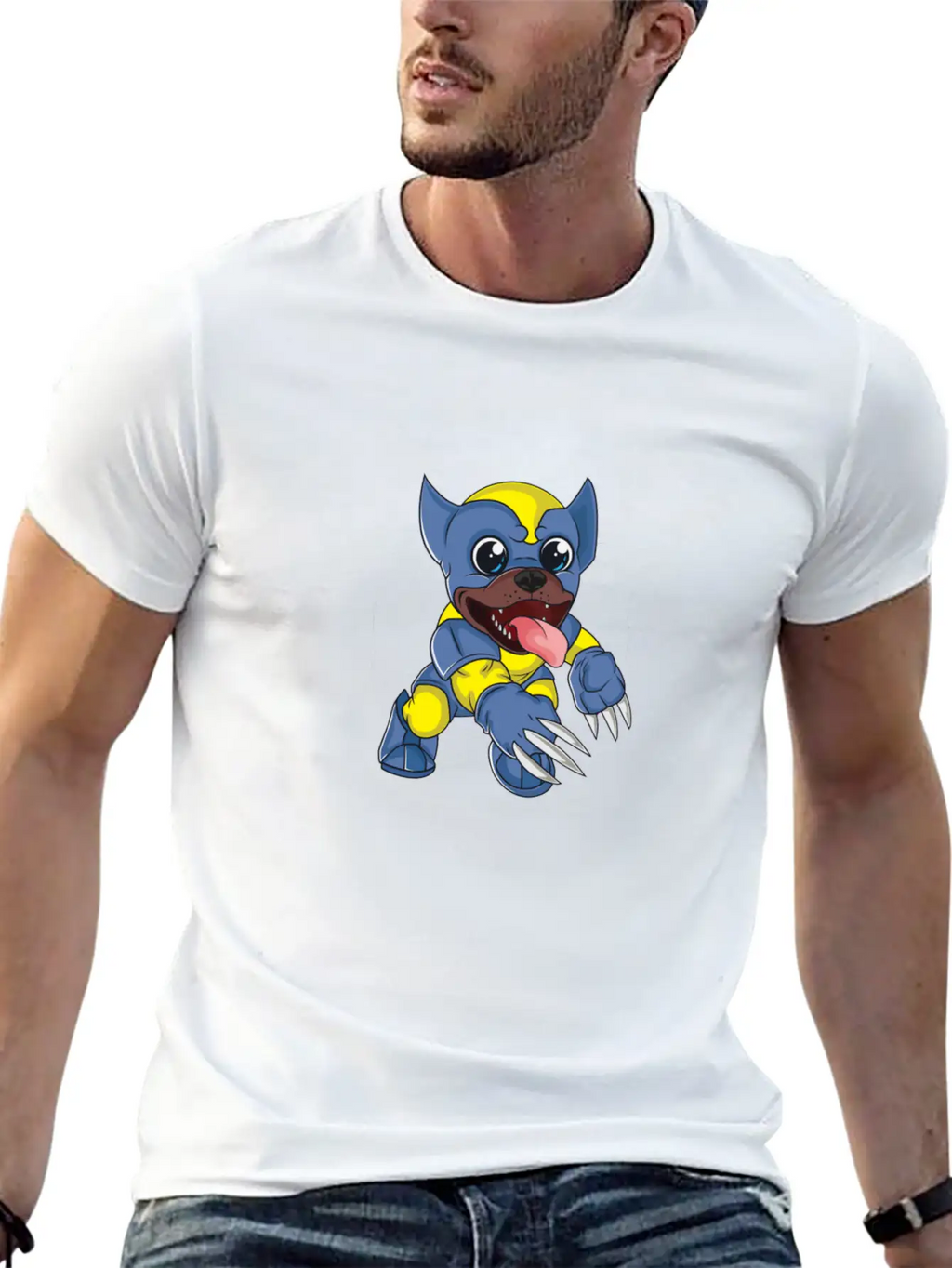 Dog Heroes Unisex Casual T-Shirt – Clean Design For Daily Comfort