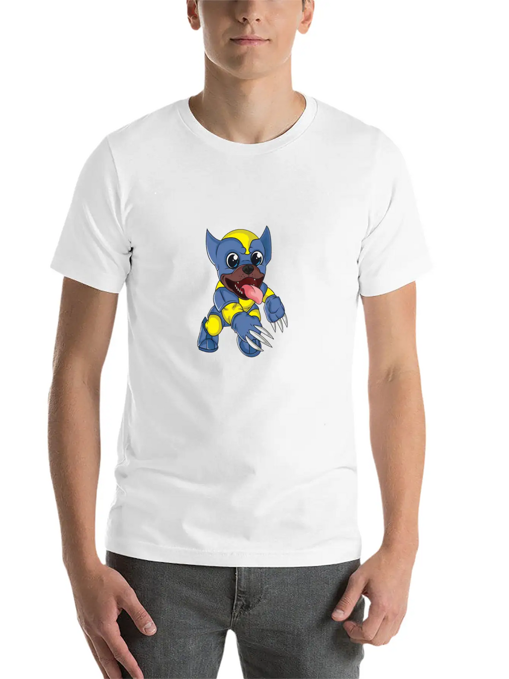 Dog Heroes Unisex Casual T-Shirt – Clean Design For Daily Comfort