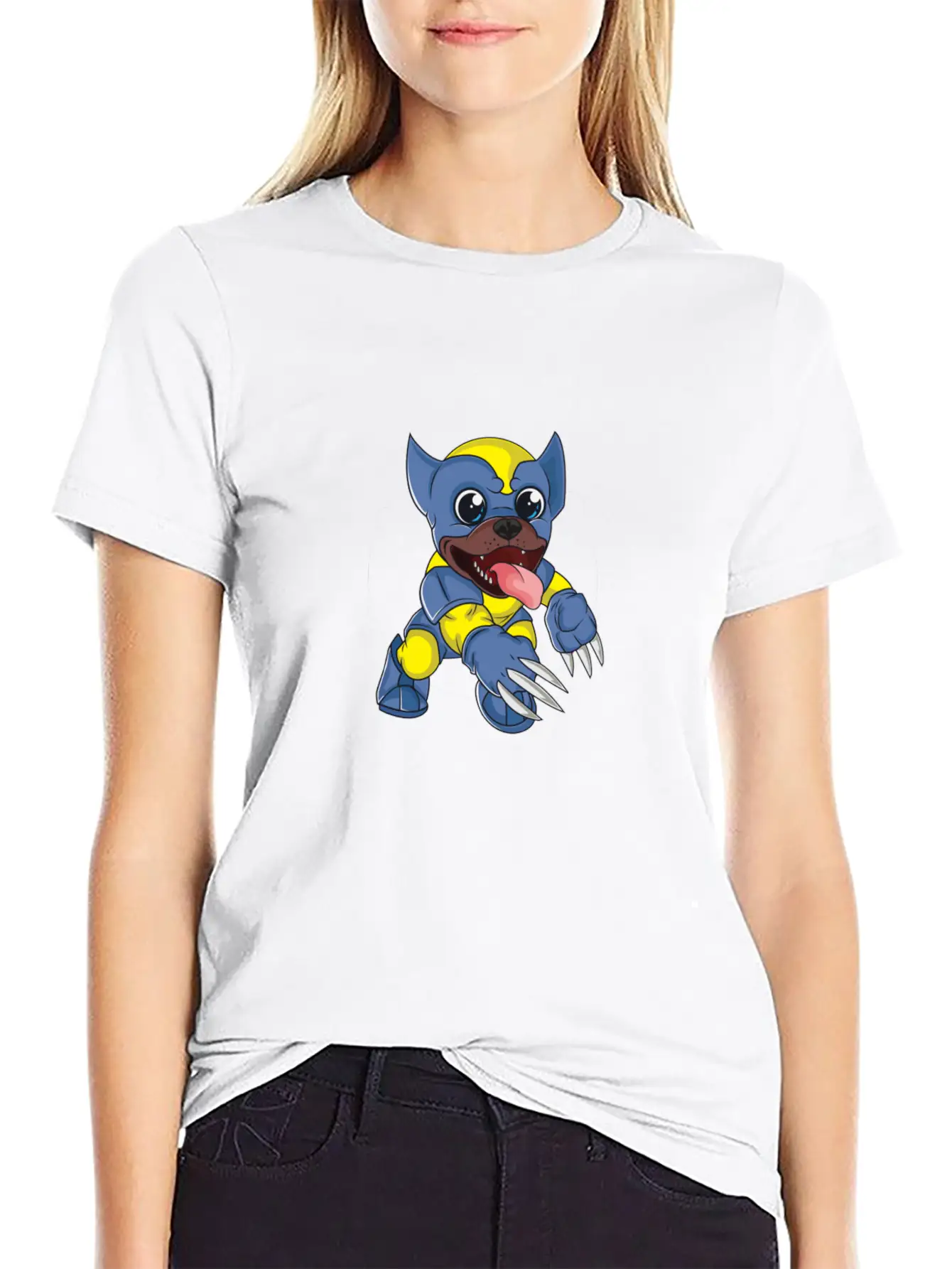 Dog Heroes Unisex Casual T-Shirt – Clean Design For Daily Comfort