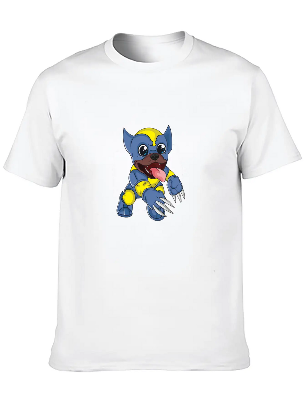 Dog Heroes Unisex Casual T-Shirt – Clean Design For Daily Comfort