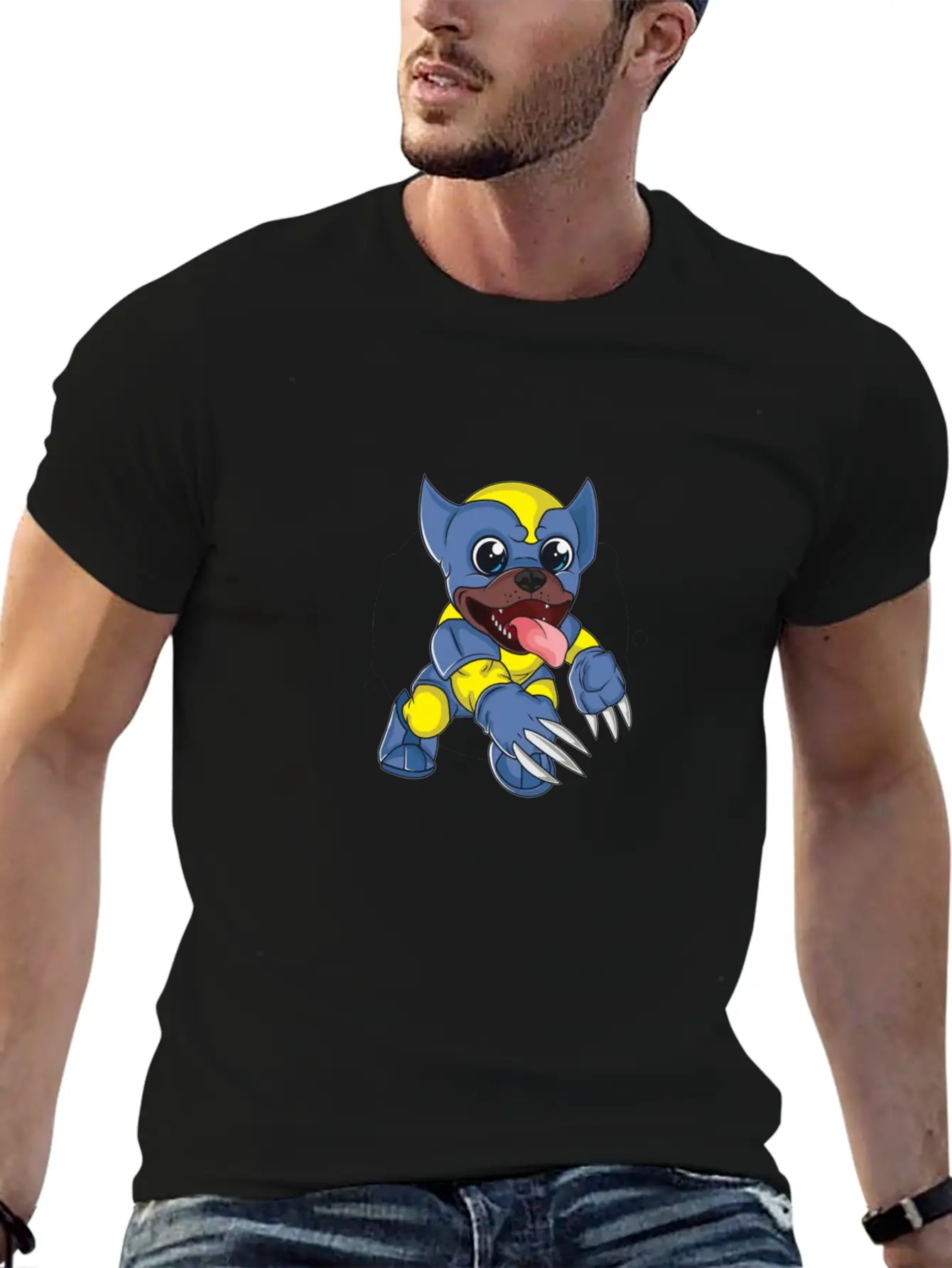 Dog Heroes Unisex Casual T-Shirt – Clean Design For Daily Comfort