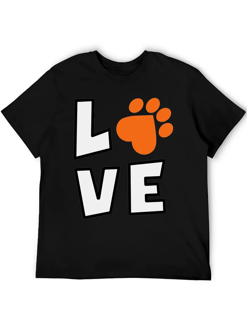 Dog Love Stylish Everyday T-Shirt – Unisex Basic Cotton Tee