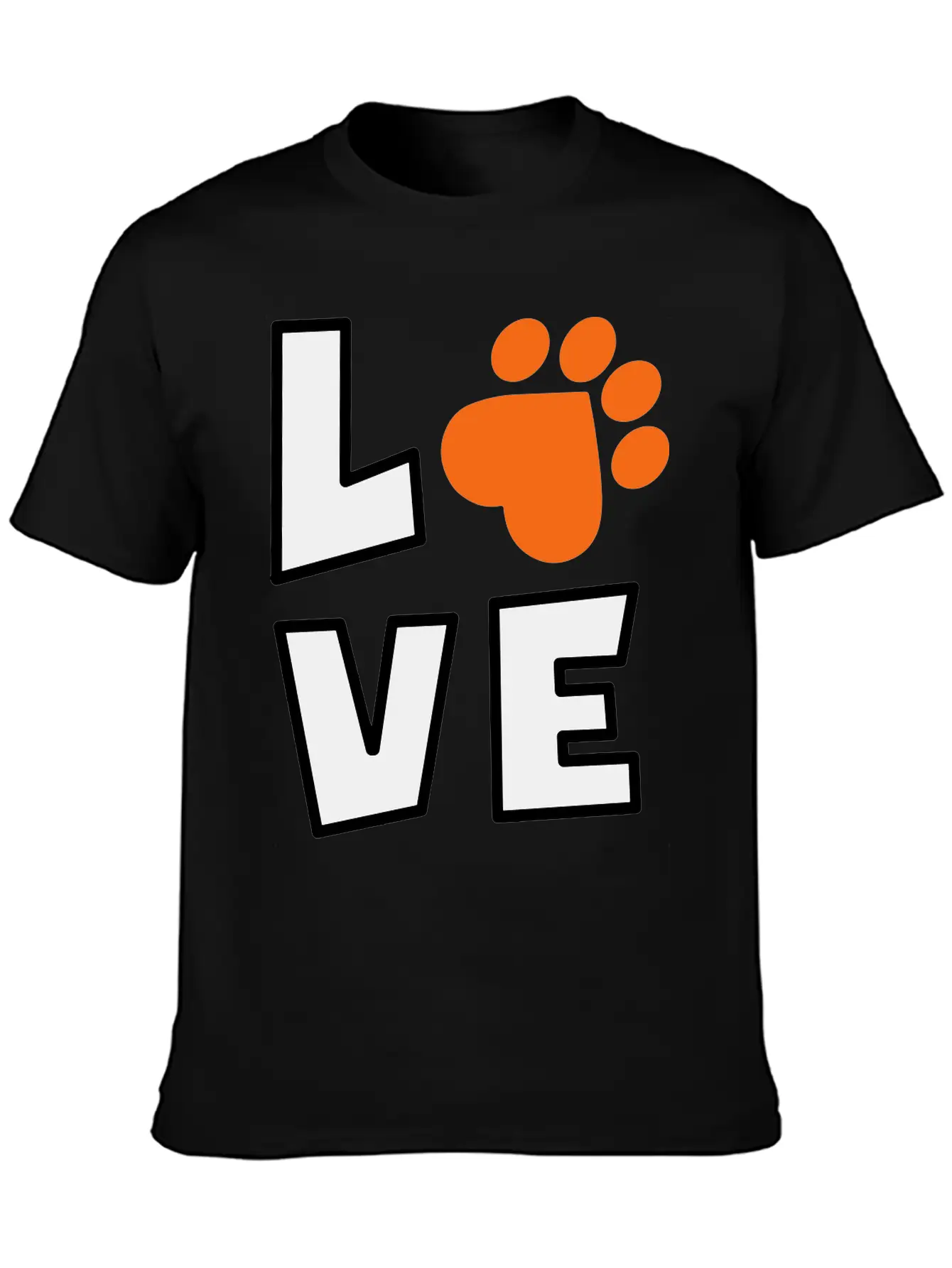 Dog Love Stylish Everyday T-Shirt – Unisex Basic Cotton Tee