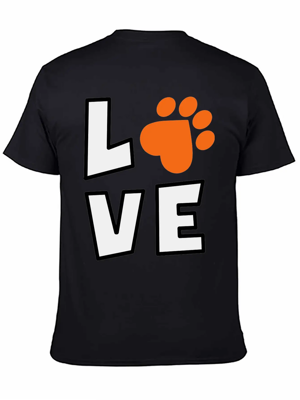 Dog Love Stylish Everyday T-Shirt – Unisex Basic Cotton Tee