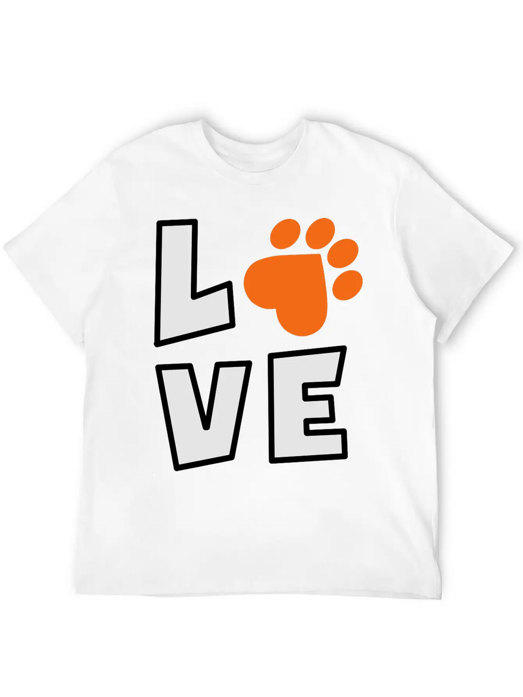 Dog Love Stylish Everyday T-Shirt – Unisex Basic Cotton Tee
