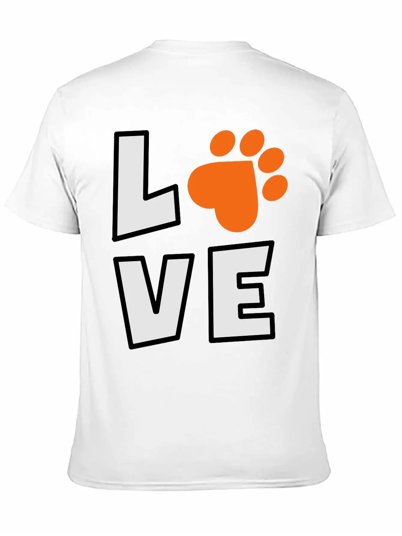 Dog Love Stylish Everyday T-Shirt – Unisex Basic Cotton Tee