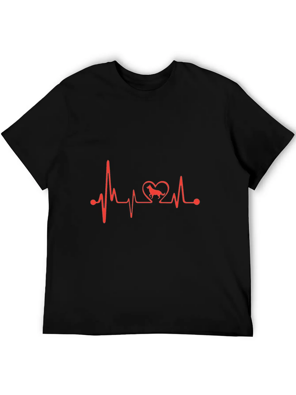 Dog Lover Design Breathable Graphic T-Shirt – Perfect For Casual Days