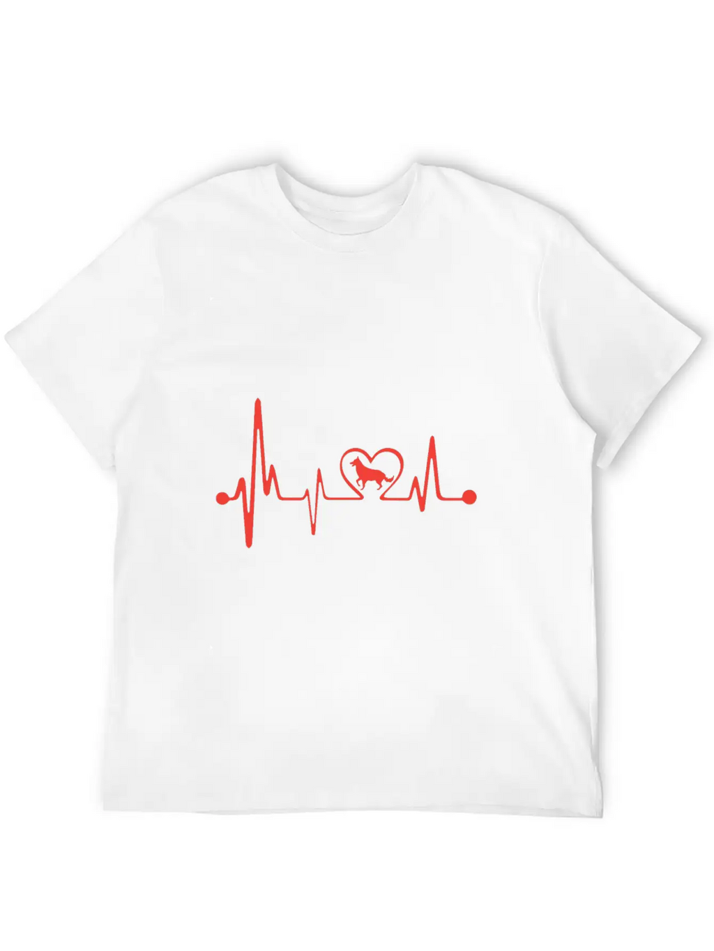 Dog Lover Design Breathable Graphic T-Shirt – Perfect For Casual Days