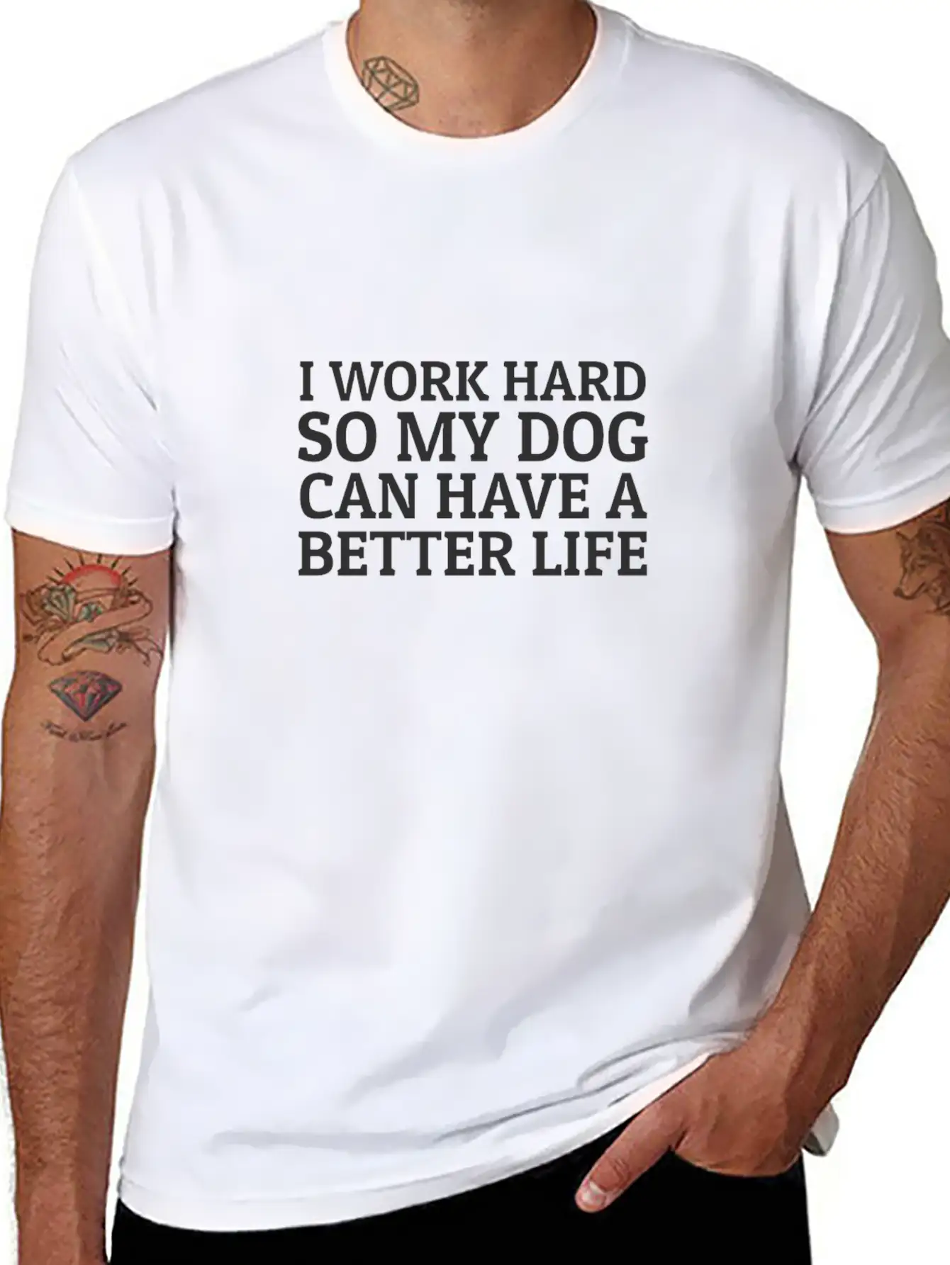 Dog Lover Dog Owner Dog Owners Dogs Life Classic Cotton Tee – Unisex Comfort For Any Season