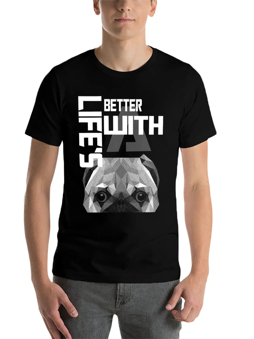 Dog Lover - Life Is Better With A Dog Unisex Casual T-Shirt – Clean Design For Daily Comfort