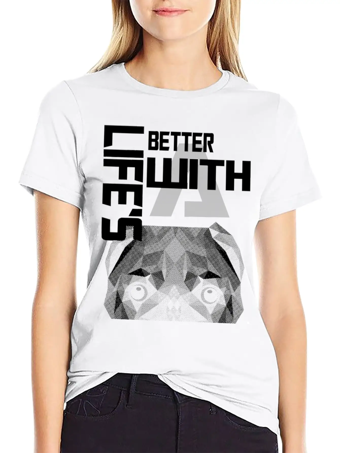 Dog Lover - Life Is Better With A Dog Unisex Casual T-Shirt – Clean Design For Daily Comfort