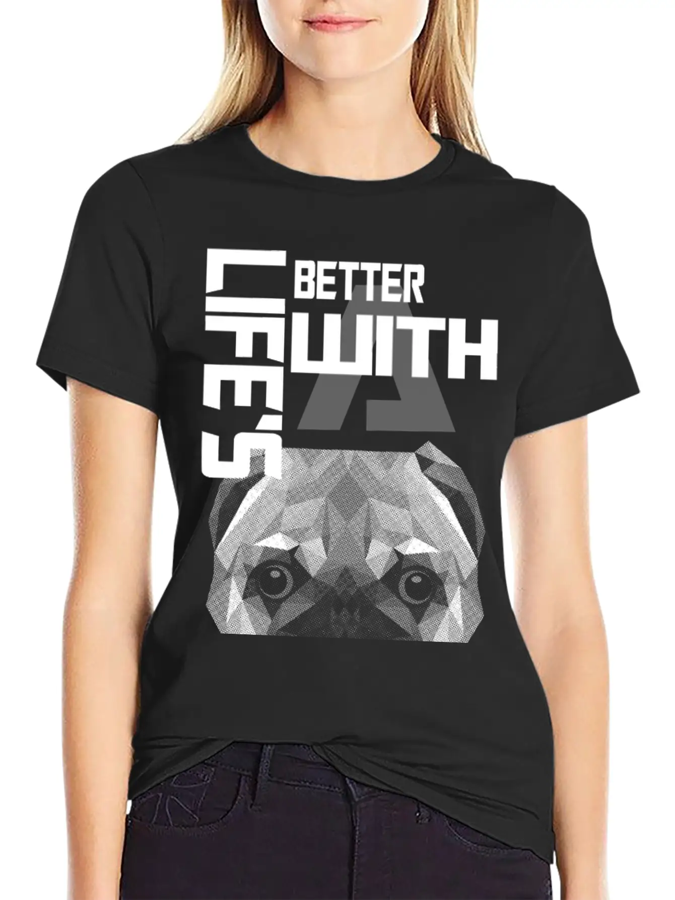 Dog Lover - Life Is Better With A Dog Unisex Casual T-Shirt – Clean Design For Daily Comfort