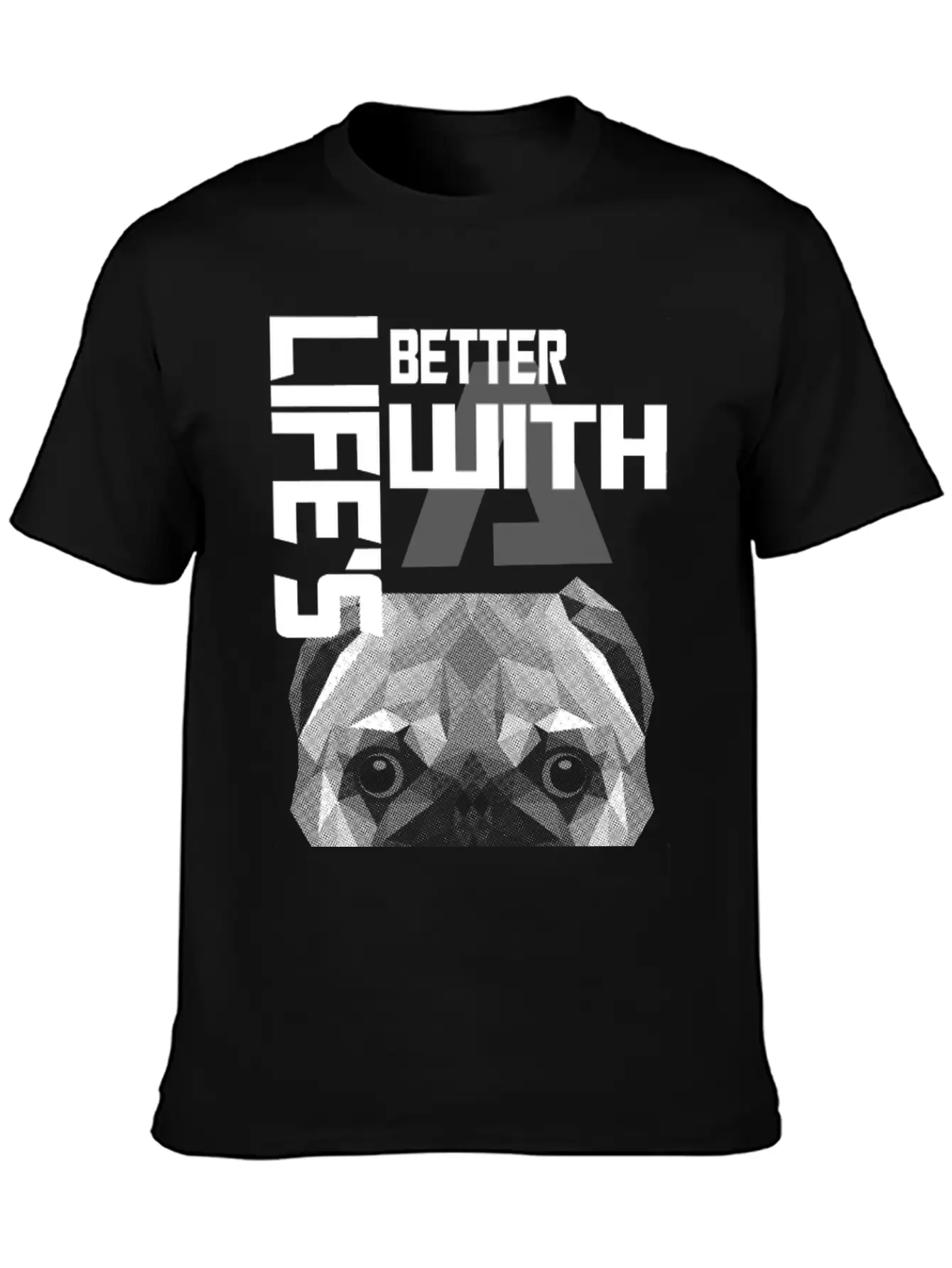 Dog Lover - Life Is Better With A Dog Unisex Casual T-Shirt – Clean Design For Daily Comfort