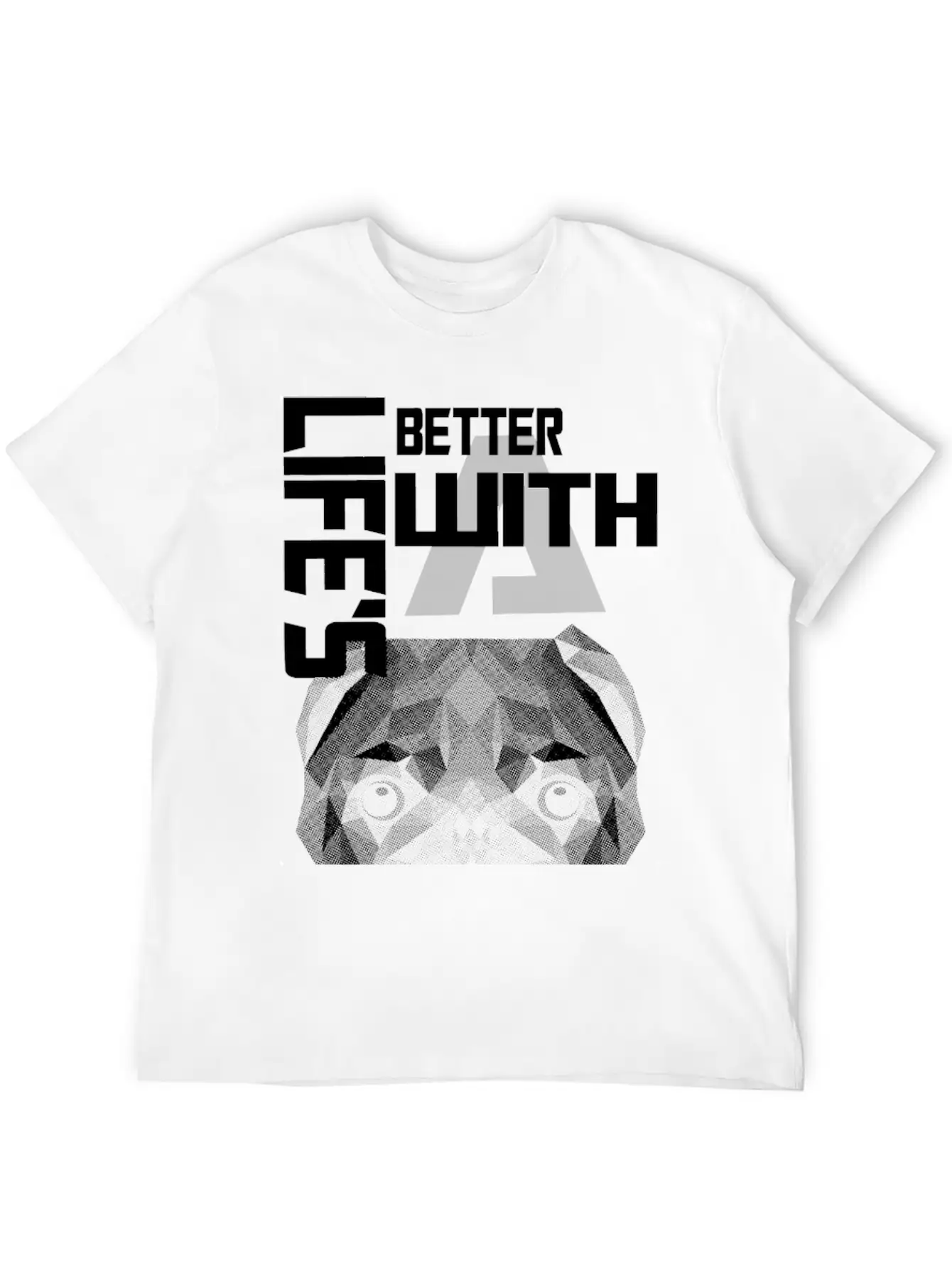 Dog Lover - Life Is Better With A Dog Unisex Casual T-Shirt – Clean Design For Daily Comfort
