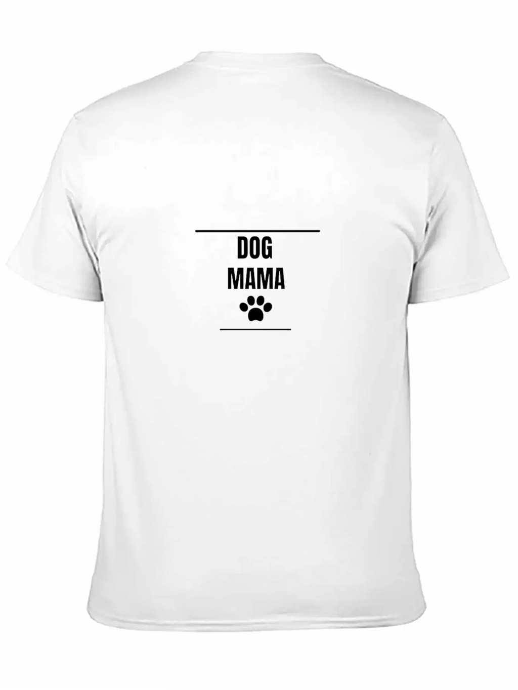 Dog Mama Essential Cotton Tee For Daily Outfits – Unisex Style