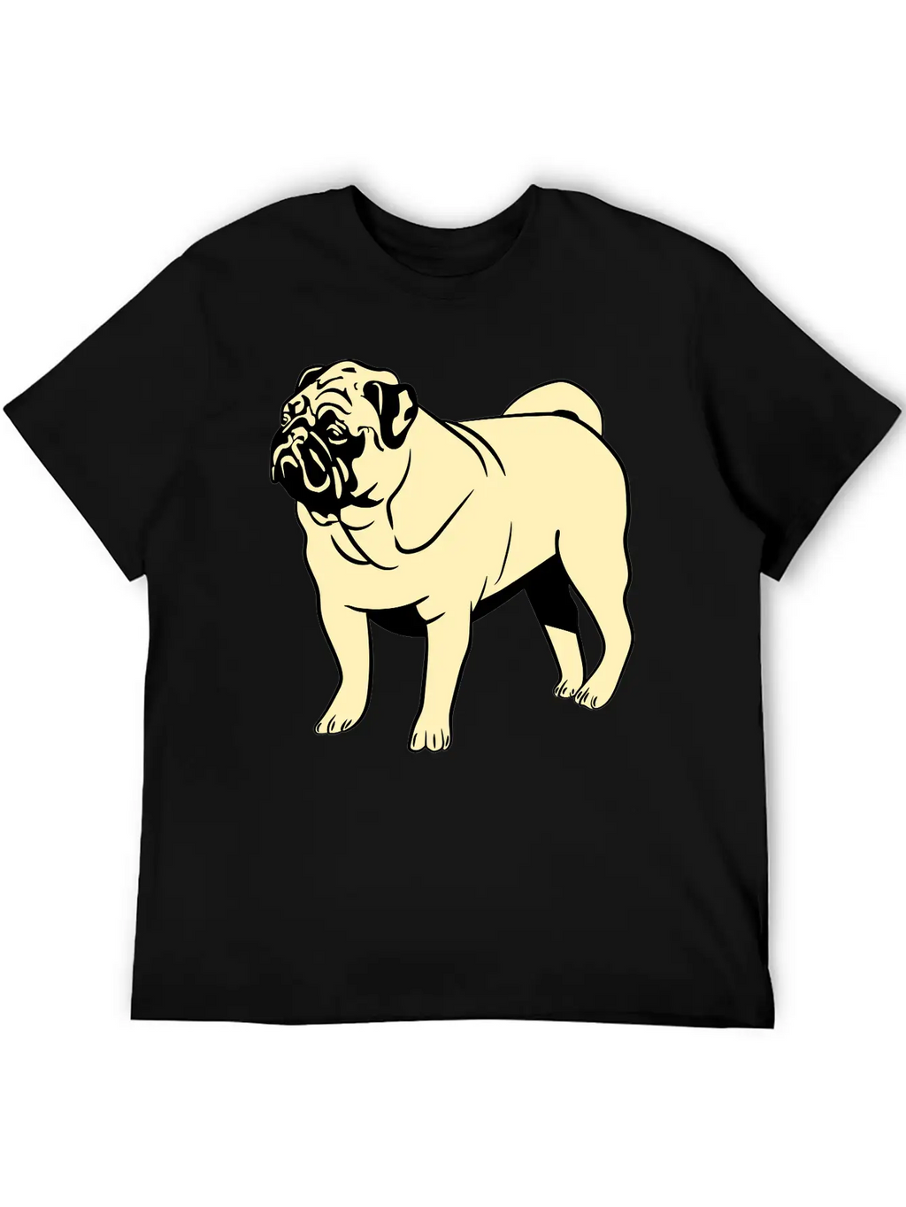 Dog Mops Timeless Short Sleeve Tee – Comfy And Minimalist Design