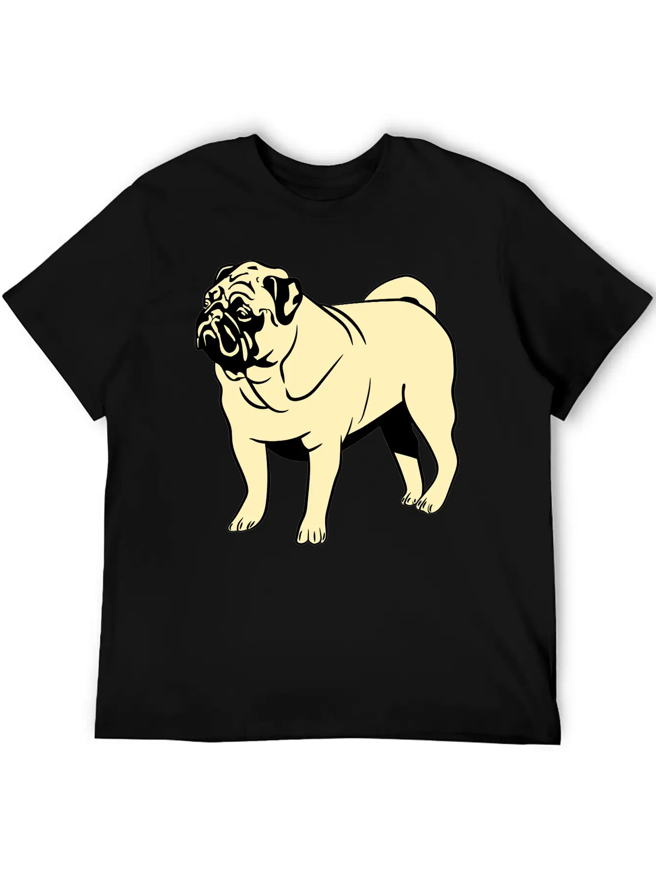 Dog Mops Timeless Short Sleeve Tee – Comfy And Minimalist Design