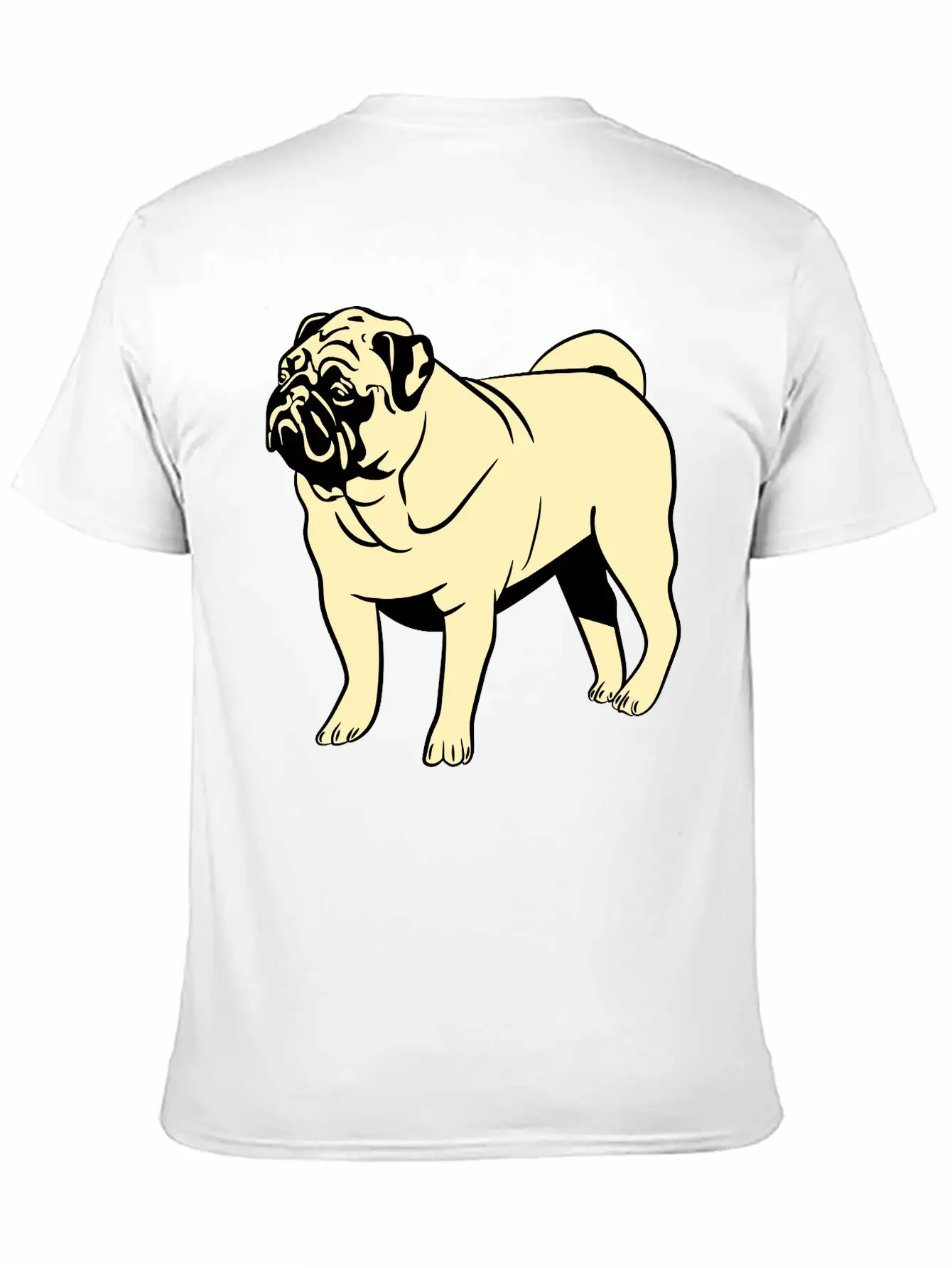 Dog Mops Timeless Short Sleeve Tee – Comfy And Minimalist Design