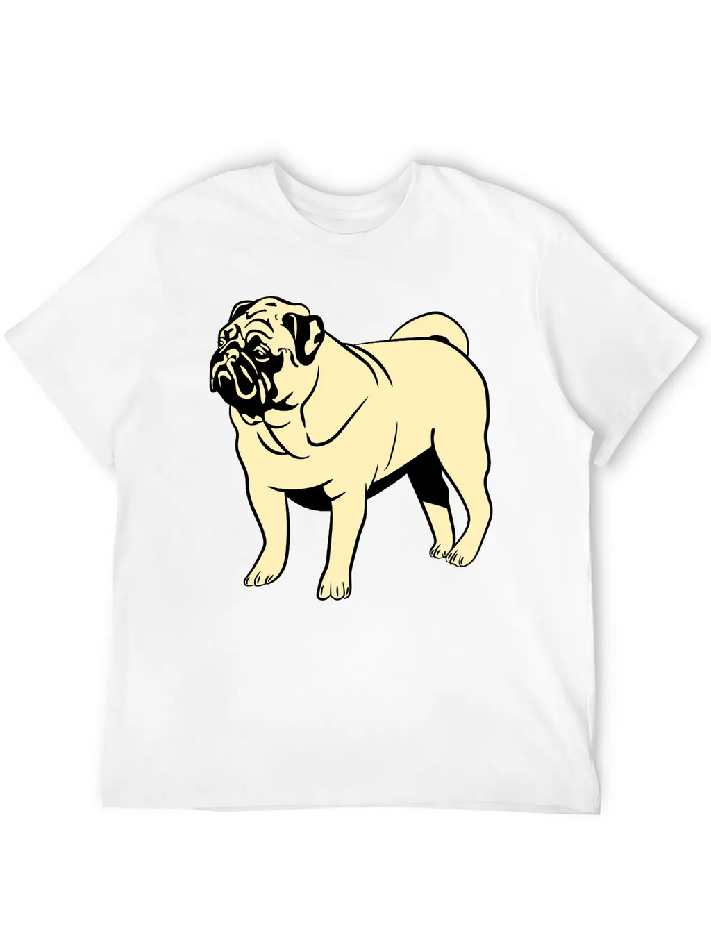 Dog Mops Timeless Short Sleeve Tee – Comfy And Minimalist Design