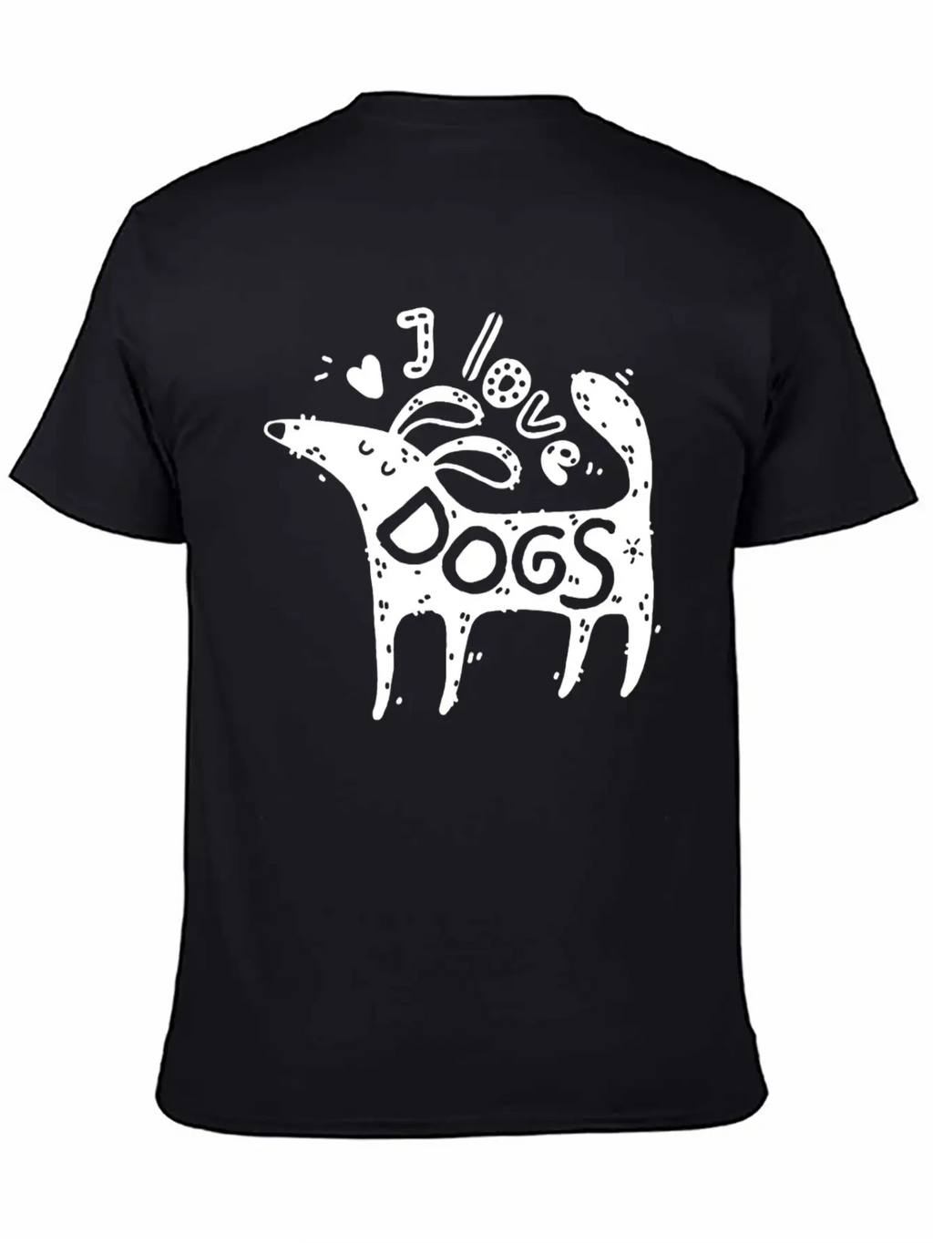 Dog Owner Dog Lover I Love Dogs Pet Puppy Breathable Graphic T-Shirt – Perfect For Casual Days