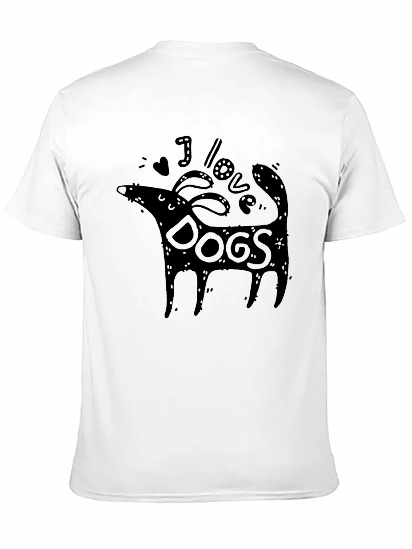 Dog Owner Dog Lover I Love Dogs Pet Puppy Breathable Graphic T-Shirt – Perfect For Casual Days