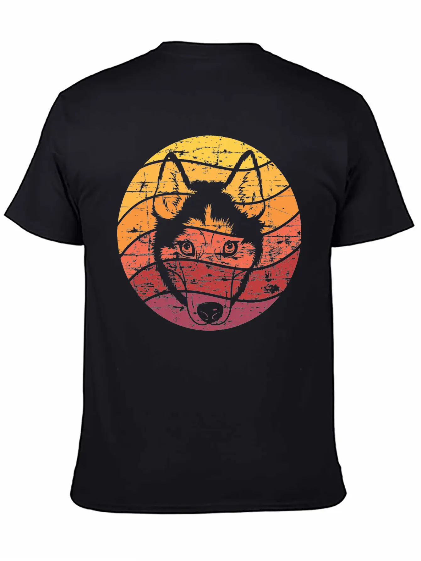 Dog Owner Gift Husky Sled Dog Timeless Short Sleeve Tee – Comfy And Minimalist Design