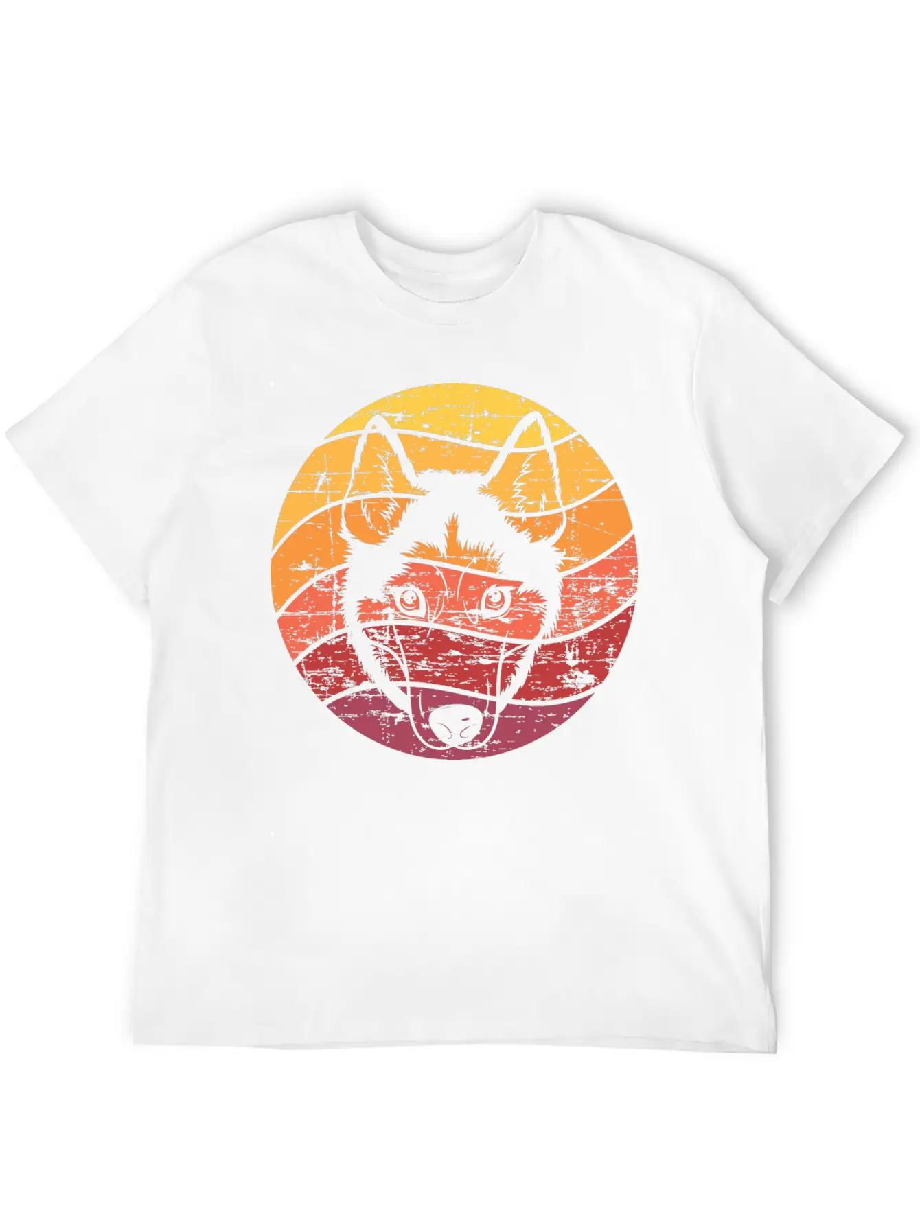 Dog Owner Gift Husky Sled Dog Timeless Short Sleeve Tee – Comfy And Minimalist Design