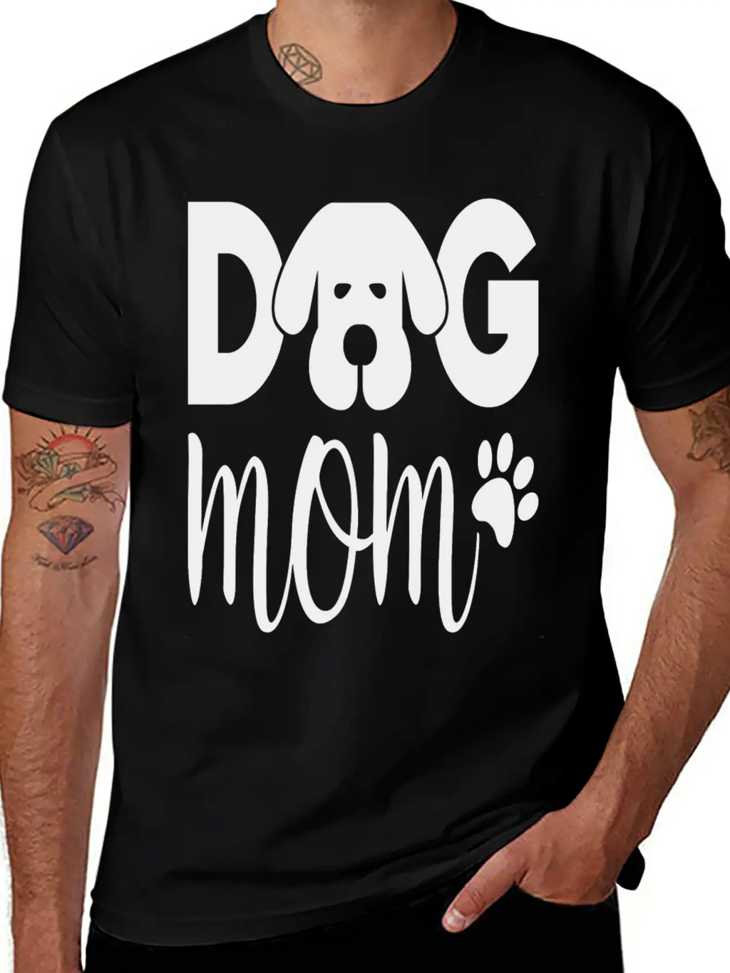 Dog Owner Matching Essential Cotton Tee For Daily Outfits – Unisex Style