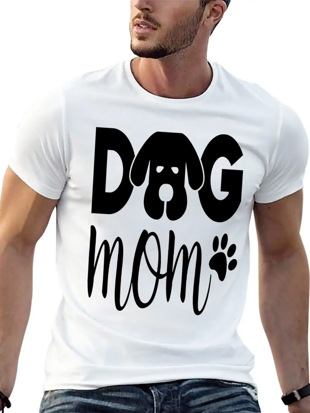 Dog Owner Matching Essential Cotton Tee For Daily Outfits – Unisex Style
