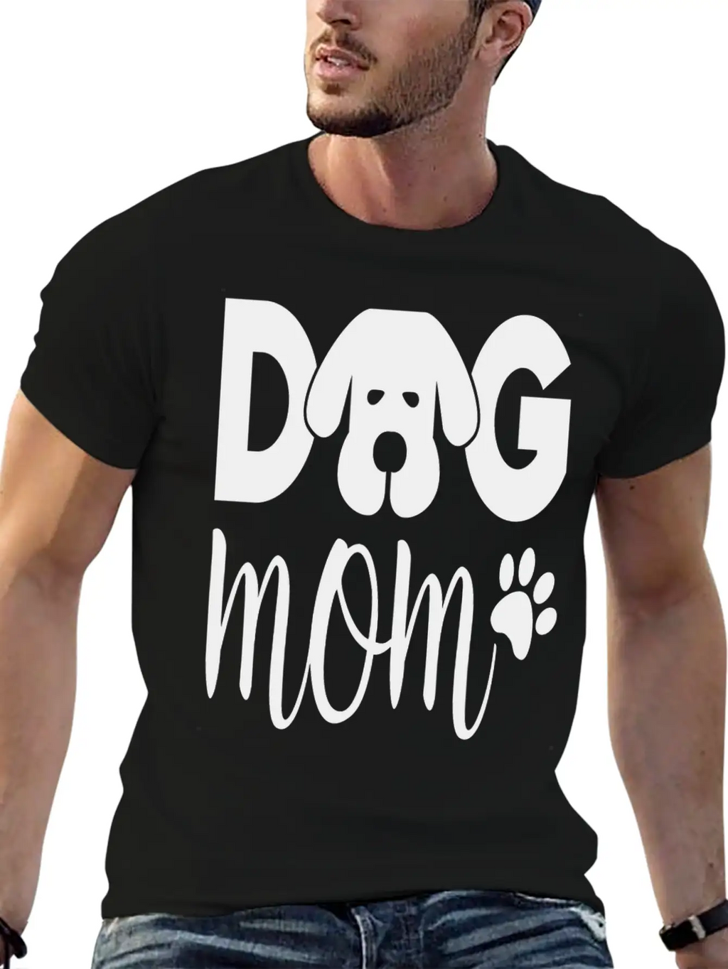 Dog Owner Matching Essential Cotton Tee For Daily Outfits – Unisex Style