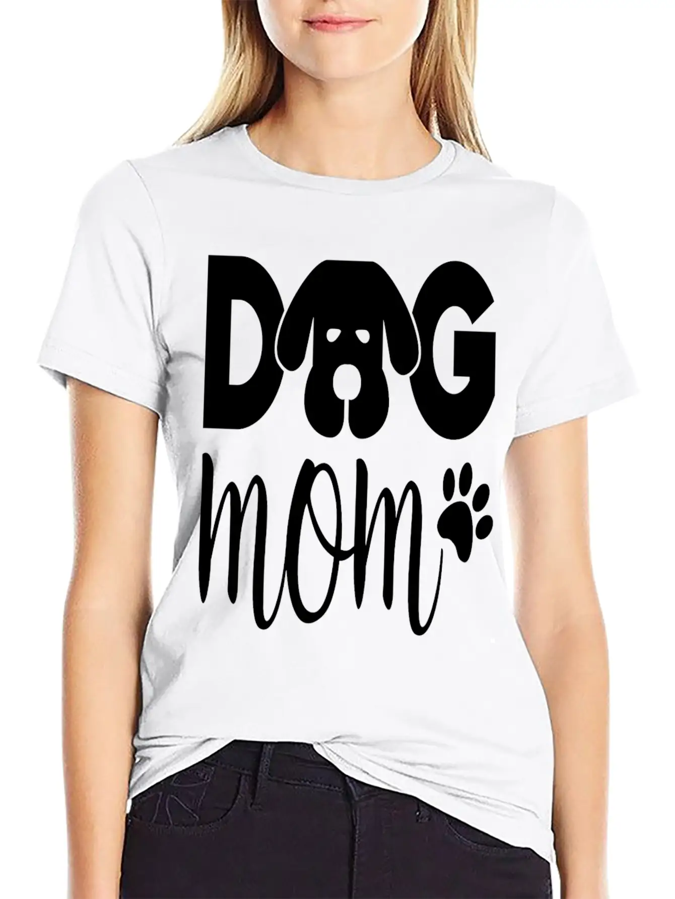 Dog Owner Matching Essential Cotton Tee For Daily Outfits – Unisex Style