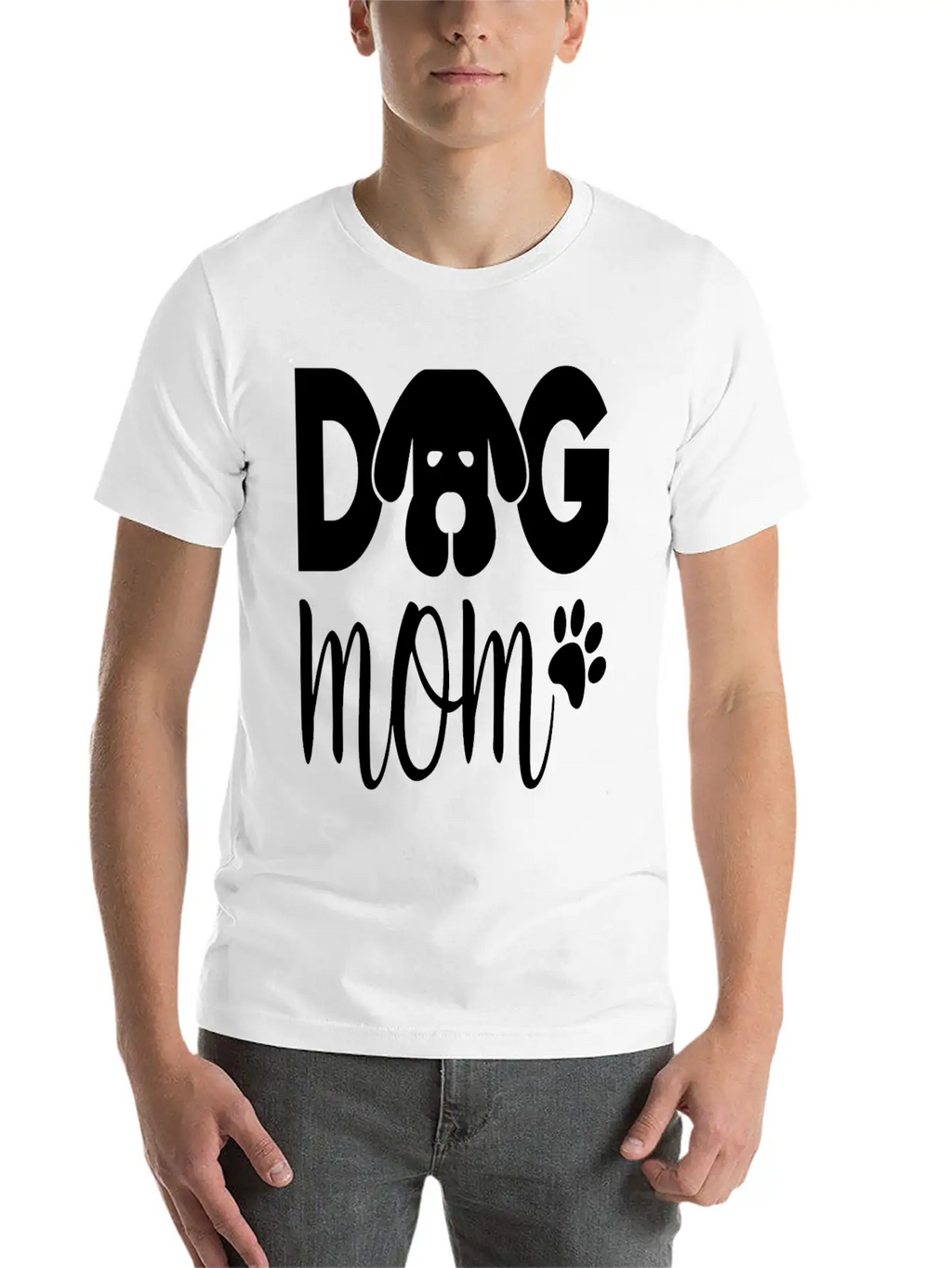 Dog Owner Matching Essential Cotton Tee For Daily Outfits – Unisex Style