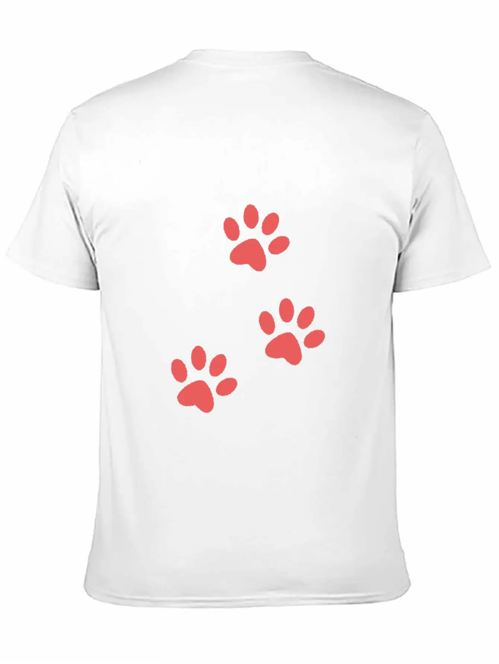 Dog Paw Design For Dog Lover Best Dog Loving Sign Unisex Casual T-Shirt – Clean Design For Daily Comfort