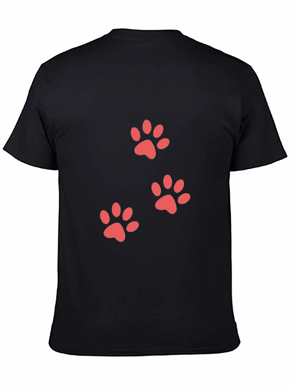 Dog Paw Design For Dog Lover Best Dog Loving Sign Unisex Casual T-Shirt – Clean Design For Daily Comfort