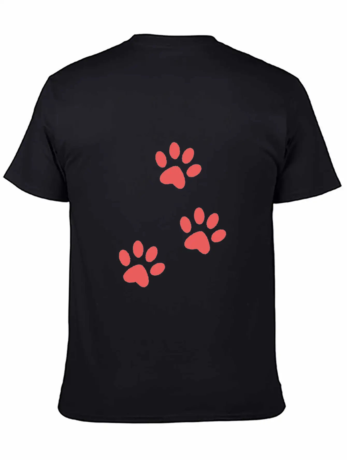 Dog Paw Design For Dog Lover Best Dog Loving Sign Unisex Casual T-Shirt – Clean Design For Daily Comfort