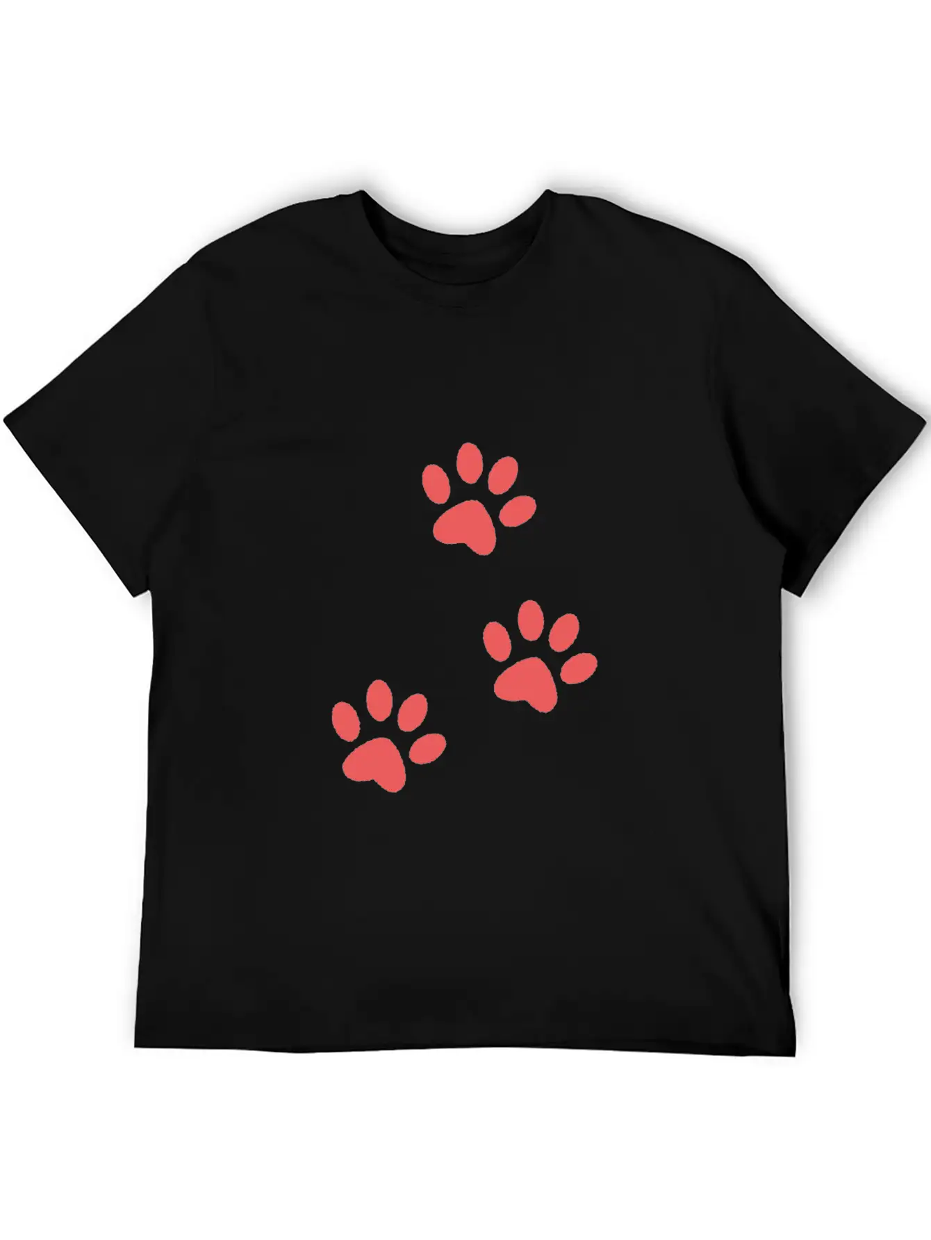 Dog Paw Design For Dog Lover Best Dog Loving Sign Unisex Casual T-Shirt – Clean Design For Daily Comfort