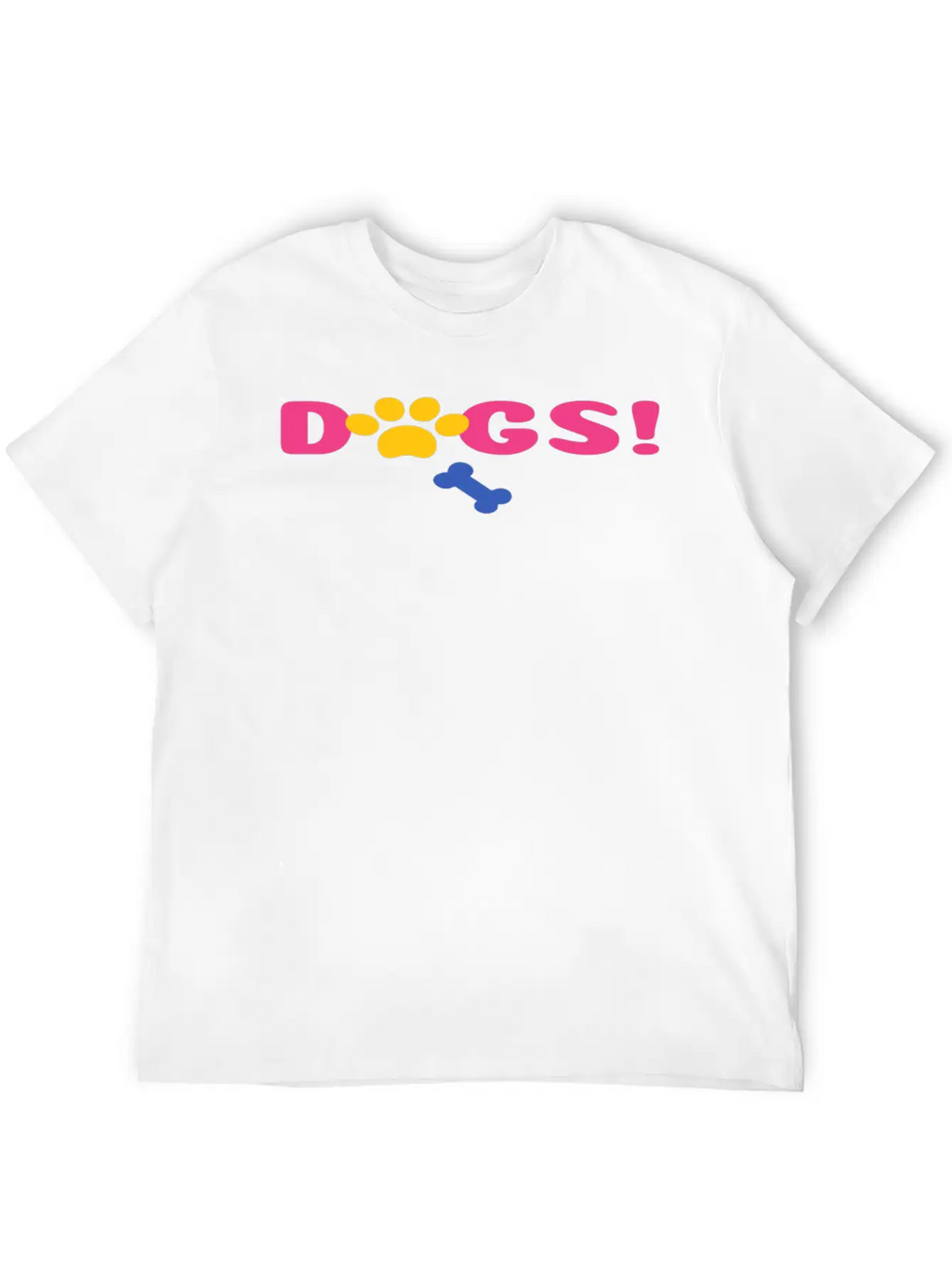 Dog Paw Print Timeless Short Sleeve Tee – Comfy And Minimalist Design