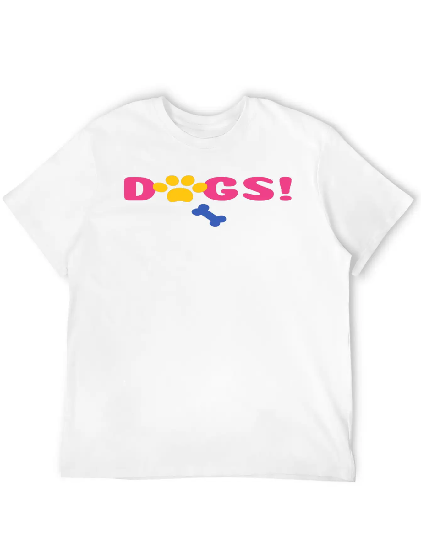 Dog Paw Print Timeless Short Sleeve Tee – Comfy And Minimalist Design