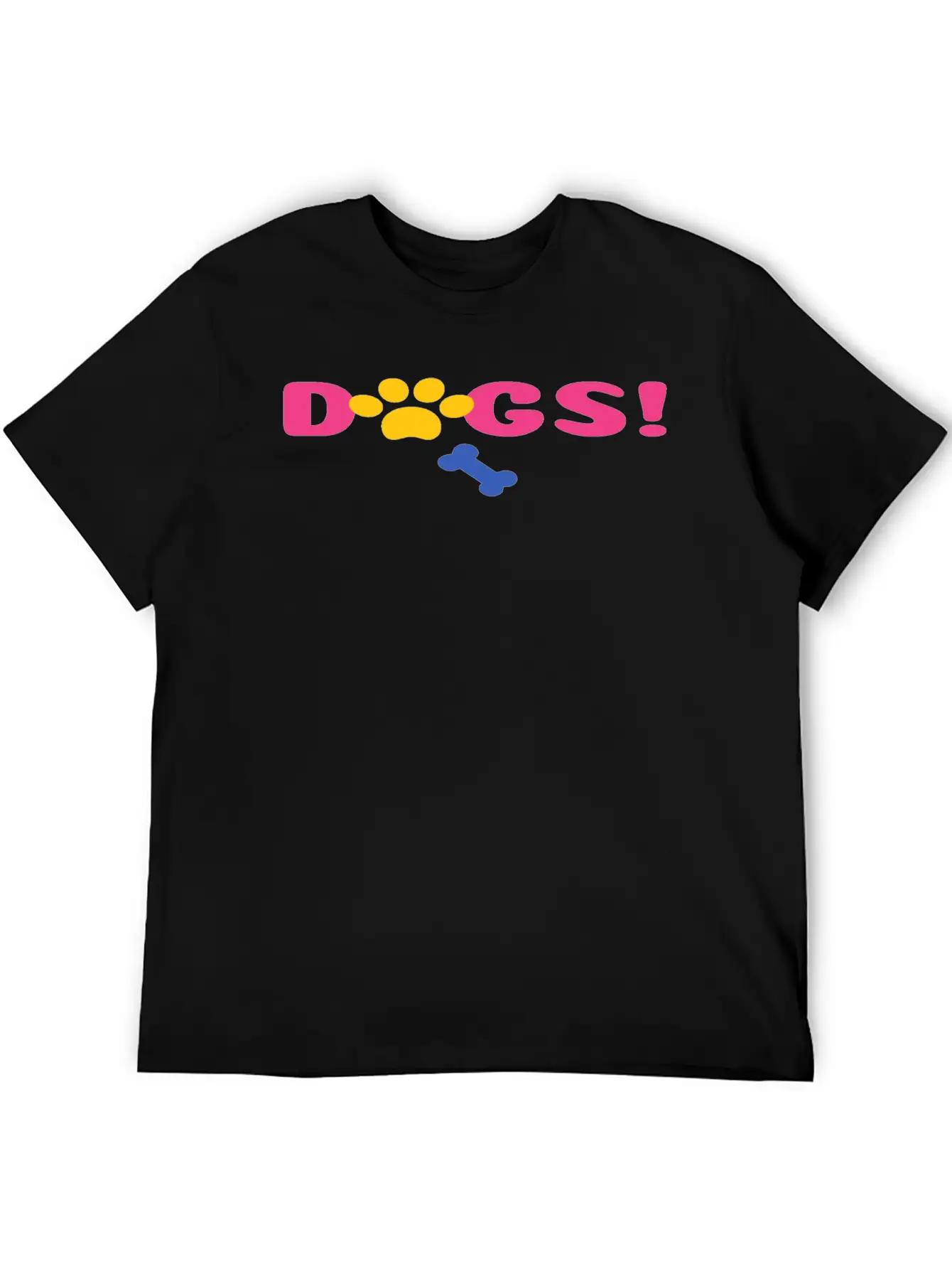Dog Paw Print Timeless Short Sleeve Tee – Comfy And Minimalist Design
