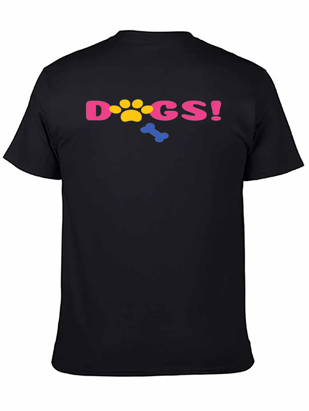 Dog Paw Print Timeless Short Sleeve Tee – Comfy And Minimalist Design