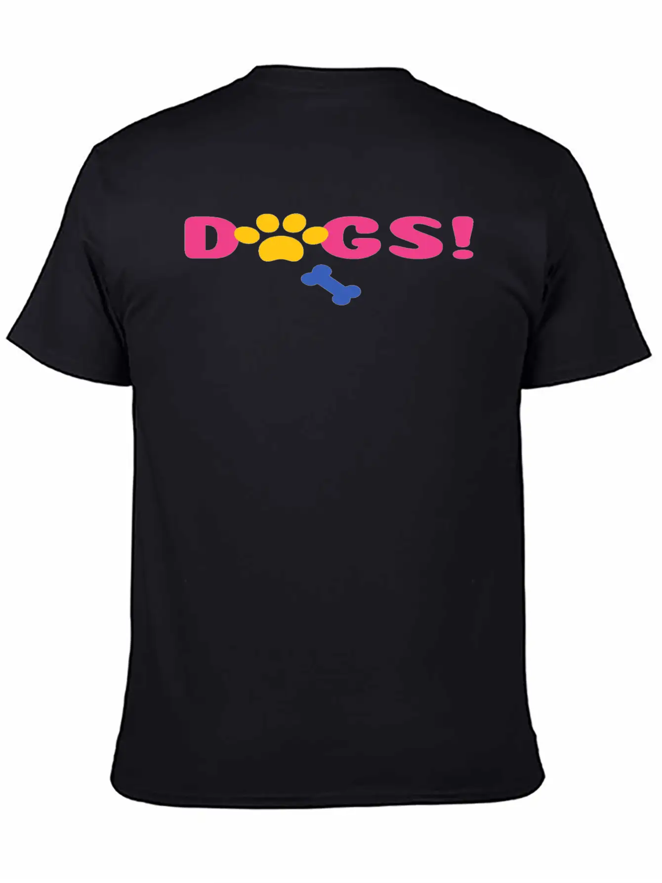 Dog Paw Print Timeless Short Sleeve Tee – Comfy And Minimalist Design