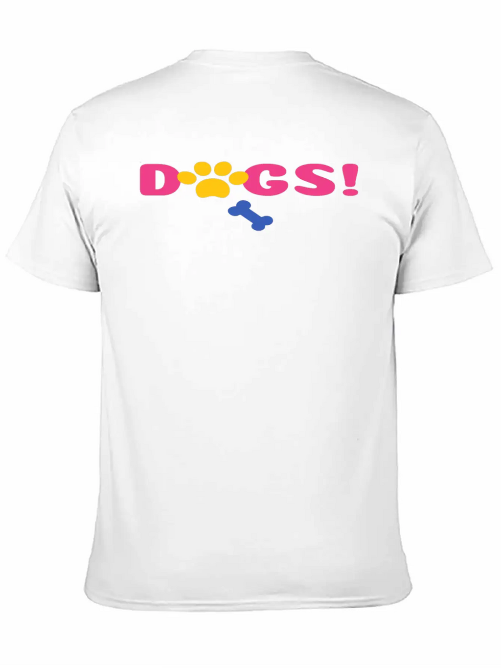 Dog Paw Print Timeless Short Sleeve Tee – Comfy And Minimalist Design