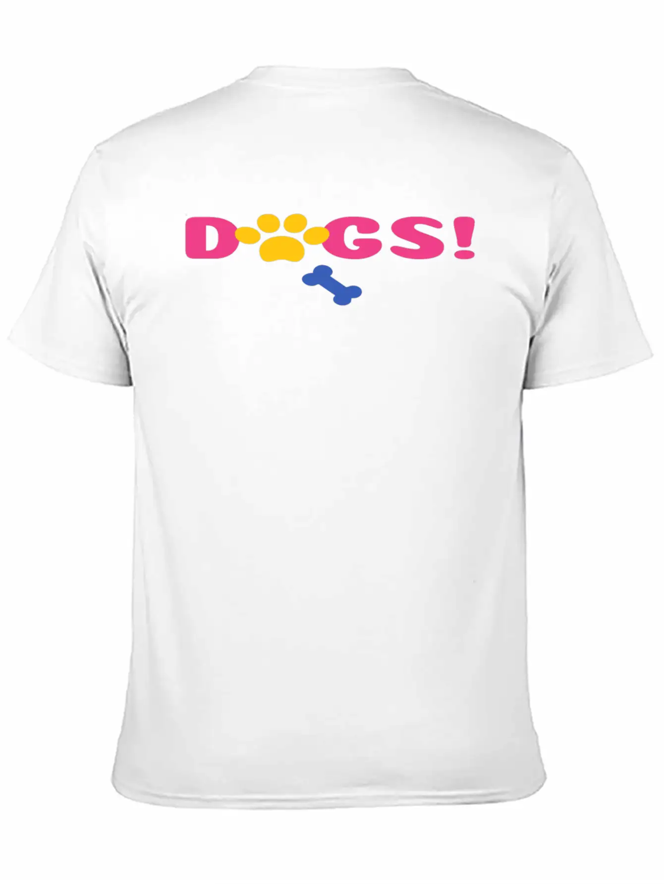 Dog Paw Print Timeless Short Sleeve Tee – Comfy And Minimalist Design