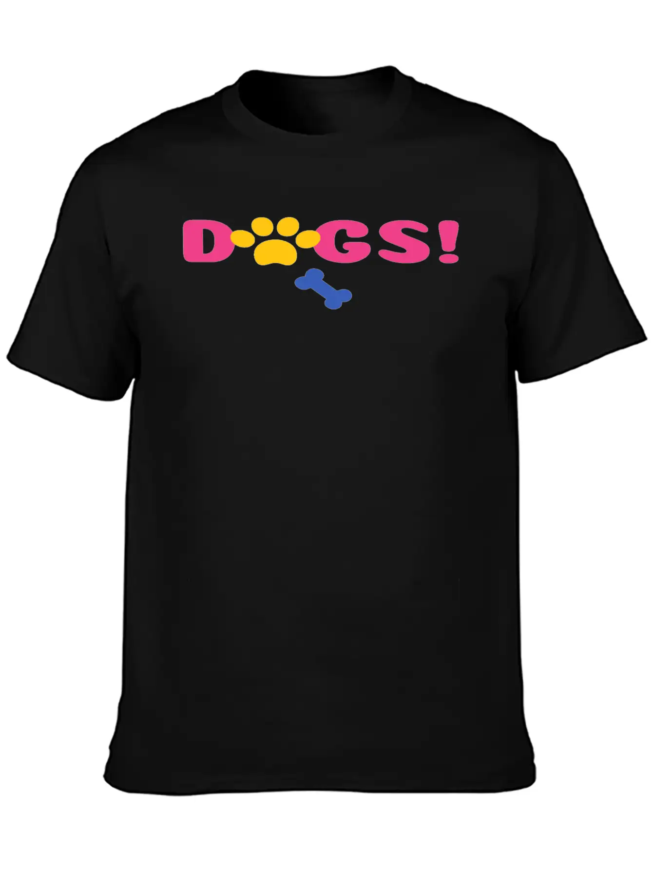 Dog Paw Print Timeless Short Sleeve Tee – Comfy And Minimalist Design