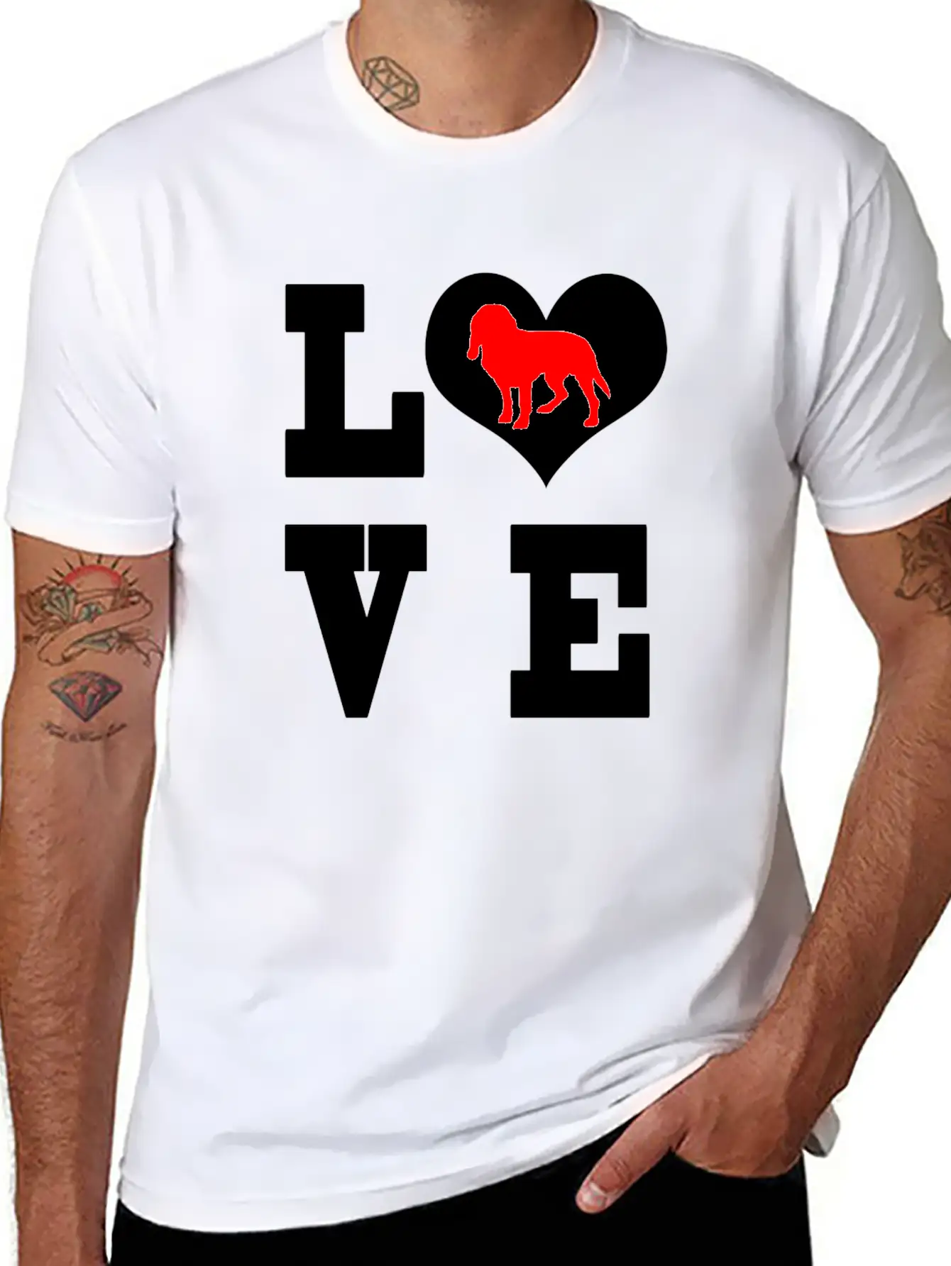 DOG PET 3.png Relaxed Everyday Tee – Lightweight And Durable Cotton